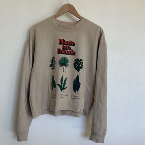 Plants are Friends Cropped Sweatshirt